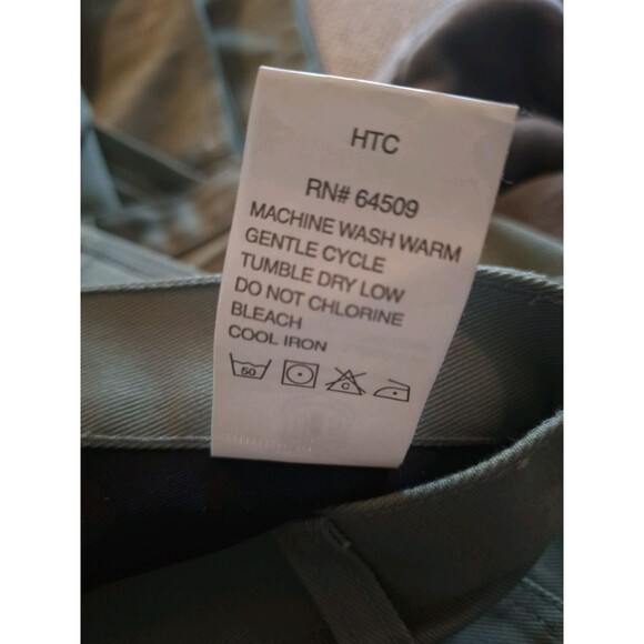 WorkHorse by Executive Apparel Mens Work‎ Pants Size 46L Light Green New - Picture 7 of 8